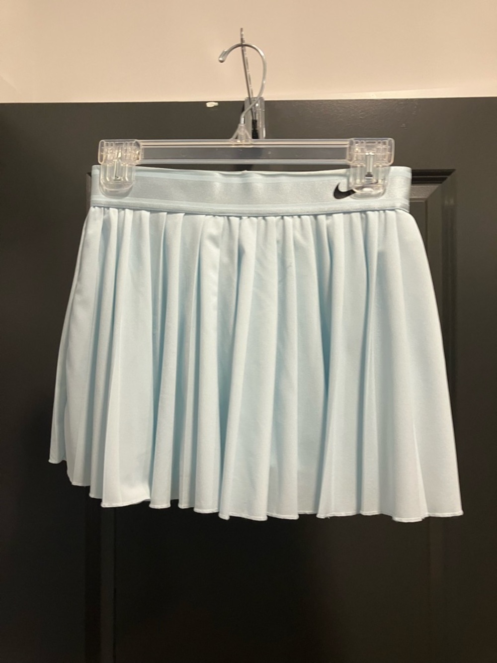 Nike Women's Pale Blue Pleated Tennis Skirt